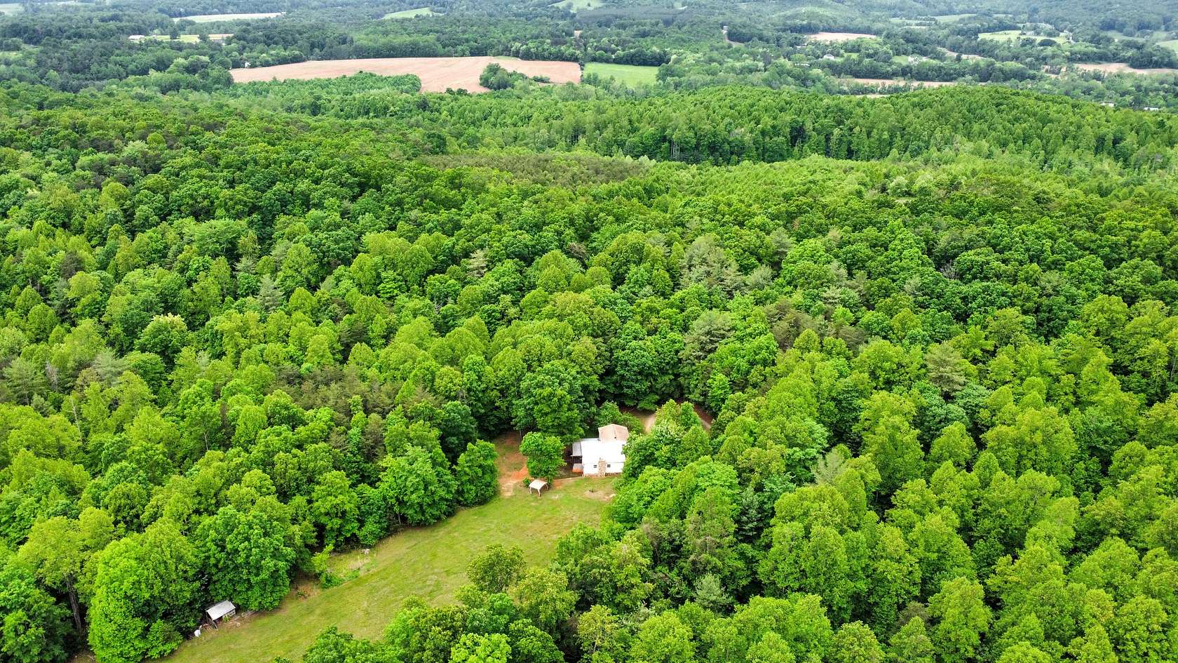 23.6 Acres of Agricultural Land with Home for Sale in Callaway, Virginia