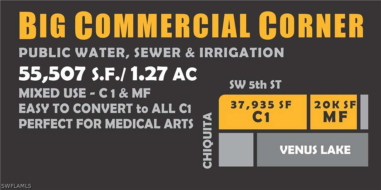 1.27 Acres of Mixed-Use Land for Sale in Cape Coral, Florida