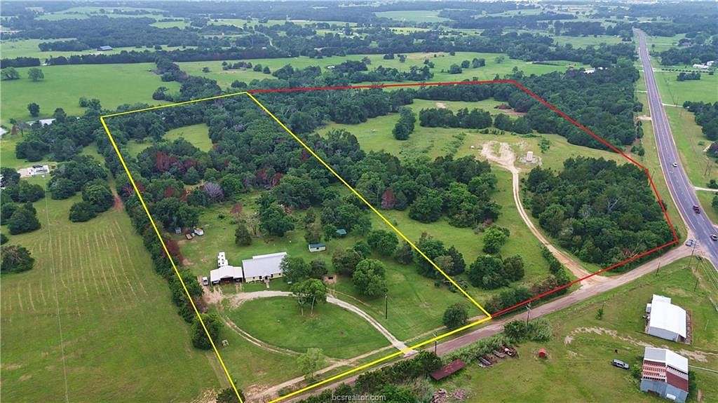 10 Acres of Residential Land with Home for Sale in Teague, Texas