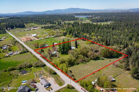 10 Acres of Land with Home for Sale in Hayden, Idaho