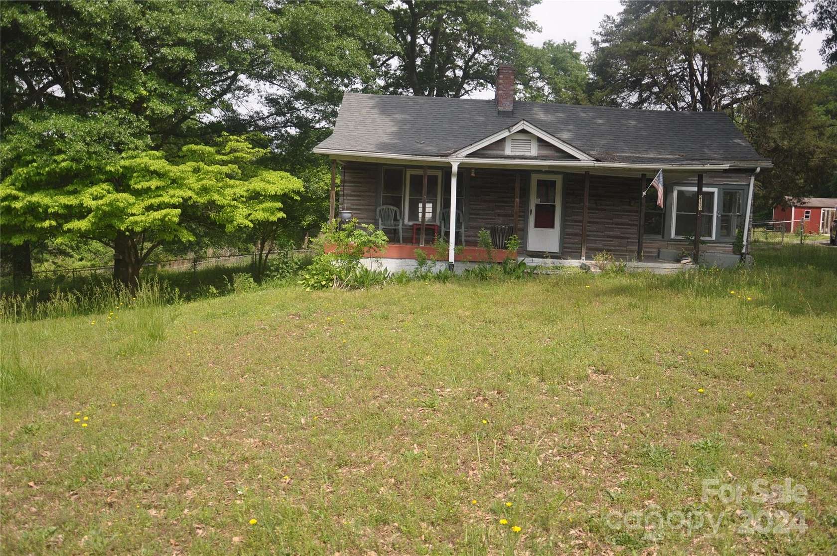 3.16 Acres of Residential Land with Home for Sale in Gastonia, North Carolina