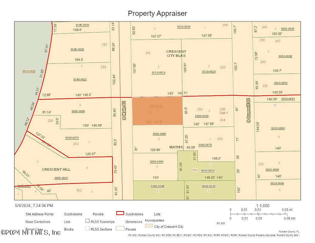 0.3 Acres of Residential Land for Sale in Crescent City, Florida