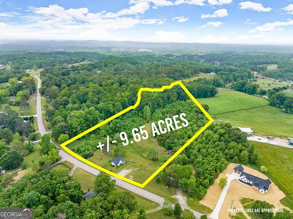 9.7 Acres of Residential Land with Home for Sale in Gainesville, Georgia