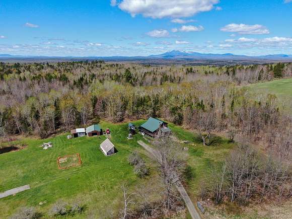 33.4 Acres of Recreational Land with Home for Sale in Stacyville, Maine