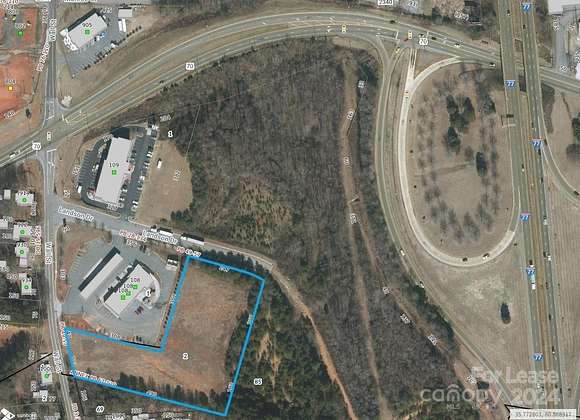 3.5 Acres of Commercial Land for Lease in Statesville, North Carolina