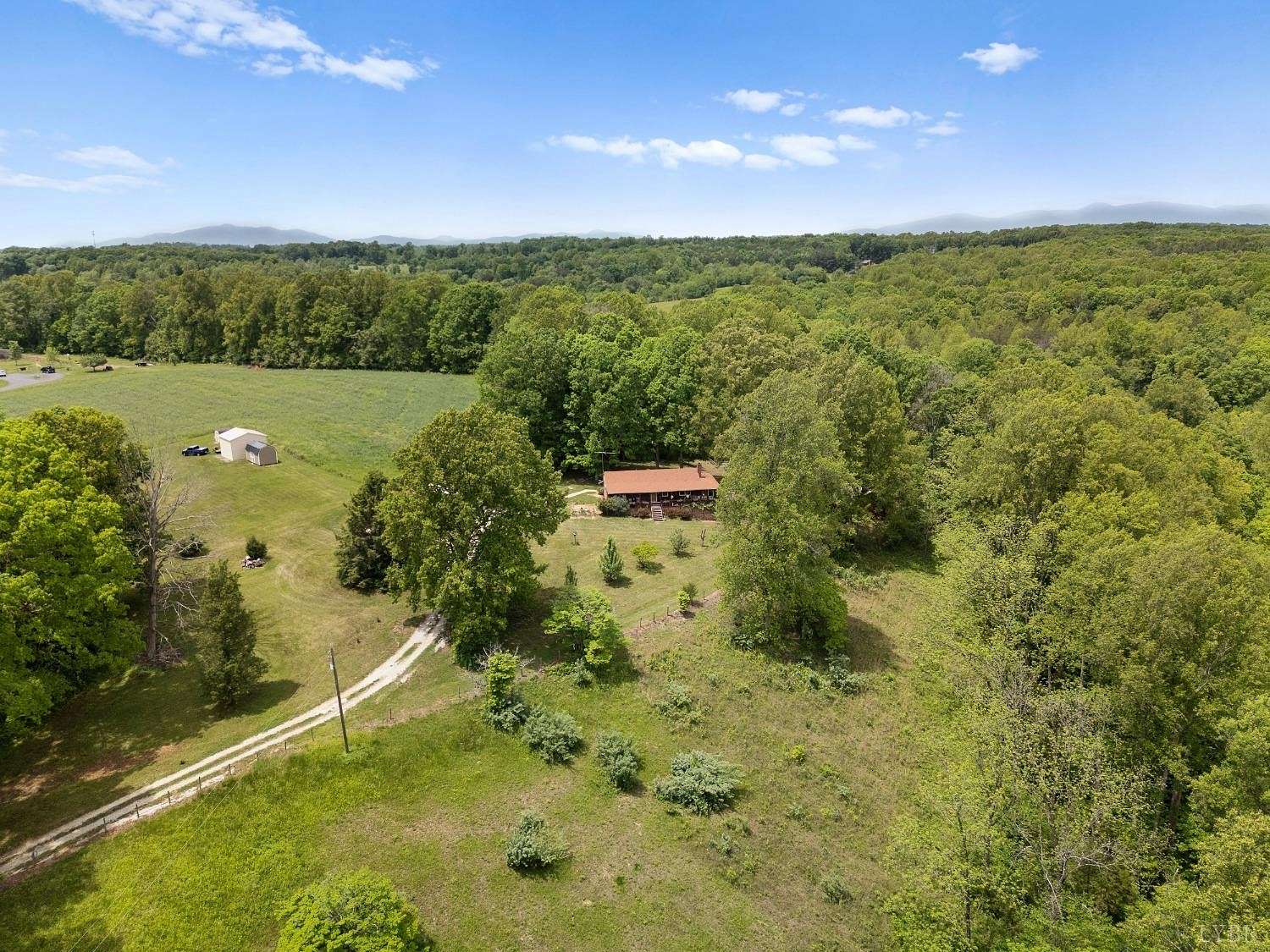 42.77 Acres of Recreational Land with Home for Sale in Amherst, Virginia