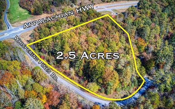 2.5 Acres of Commercial Land for Sale in Morganton, Georgia