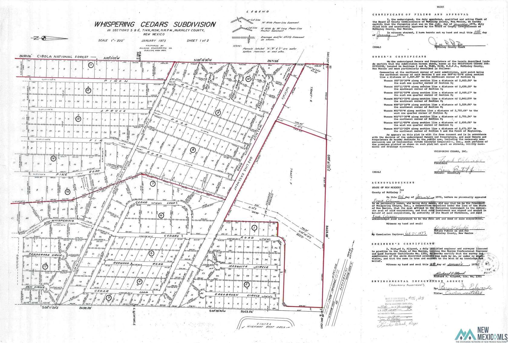 264 Acres of Land for Sale in Jamestown, New Mexico