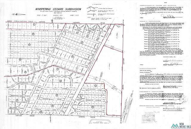 264 Acres of Recreational & Residential Land for Sale in Jamestown, New Mexico