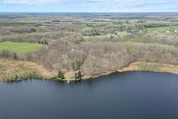 85 Acres of Recreational Land with Home for Sale in Pine Lake Township, Minnesota
