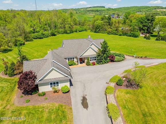 6.8 Acres of Residential Land with Home for Sale in Danville, Pennsylvania