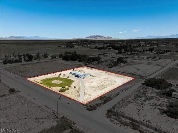2 Acres of Residential Land with Home for Sale in Sandy Valley, Nevada