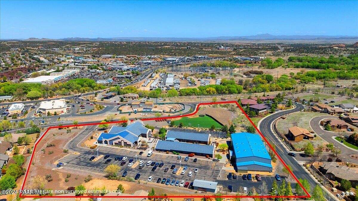 9.6 Acres of Improved Commercial Land for Sale in Prescott, Arizona