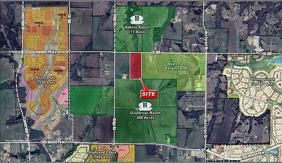 20.38 Acres of Land for Sale in McKinney, Texas