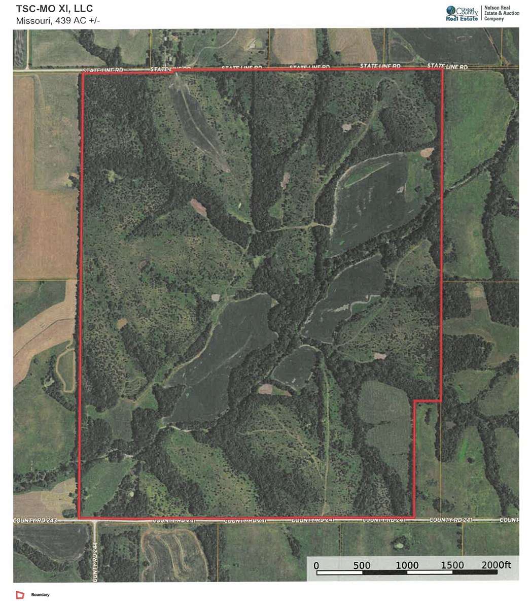 439 Acres of Recreational Land & Farm for Sale in Allendale, Missouri
