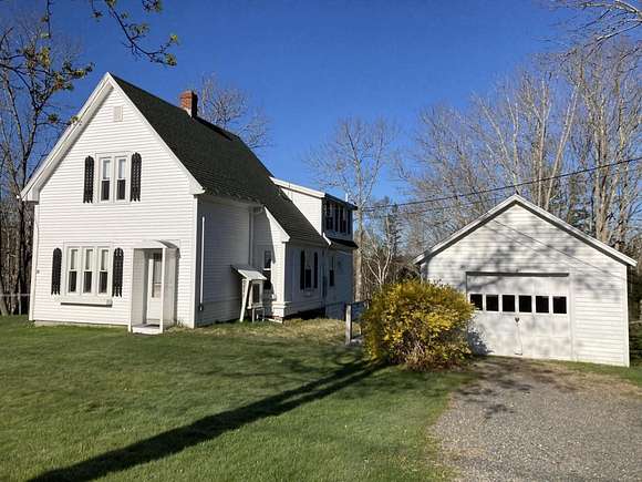 2.4 Acres of Residential Land with Home for Sale in Hancock, Maine