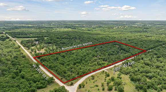 20 Acres of Recreational Land & Farm for Sale in Bristow, Oklahoma