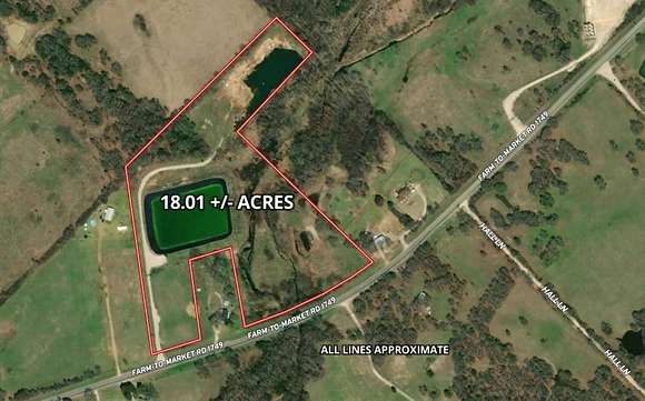 18 Acres of Recreational Land for Sale in Sunset, Texas
