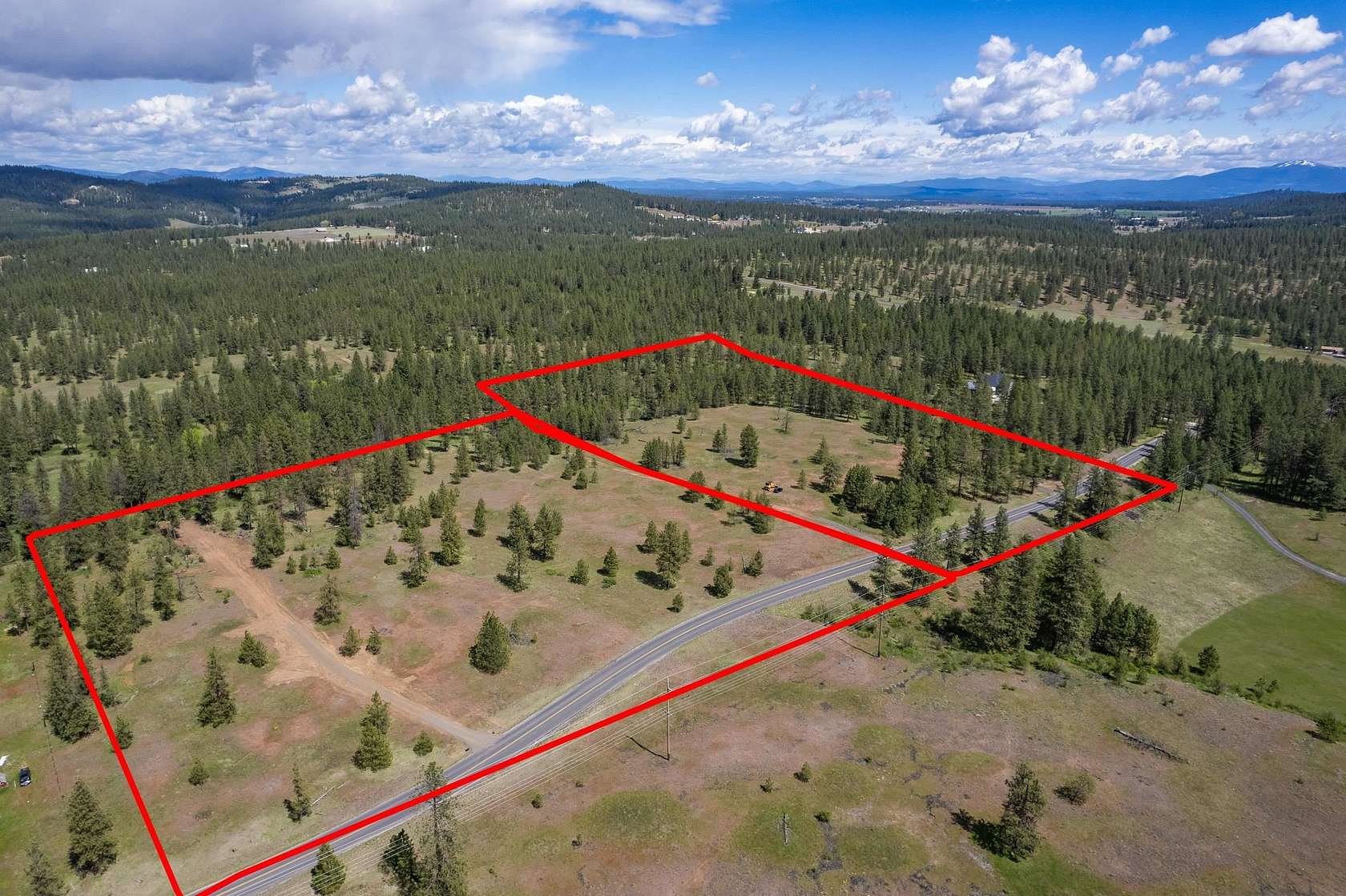 10 Acres of Residential Land for Sale in Nine Mile Falls, Washington