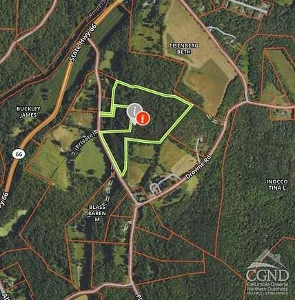 27.4 Acres of Land for Sale in Chatham, New York