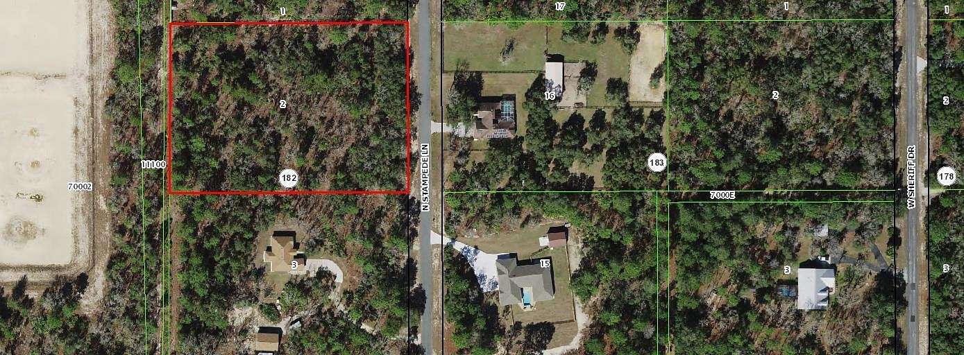 2.9 Acres of Residential Land for Sale in Beverly Hills, Florida