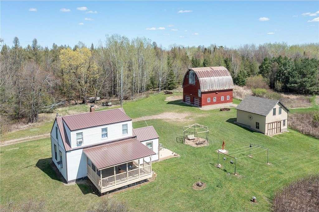 39.59 Acres of Agricultural Land with Home for Sale in Warba, Minnesota