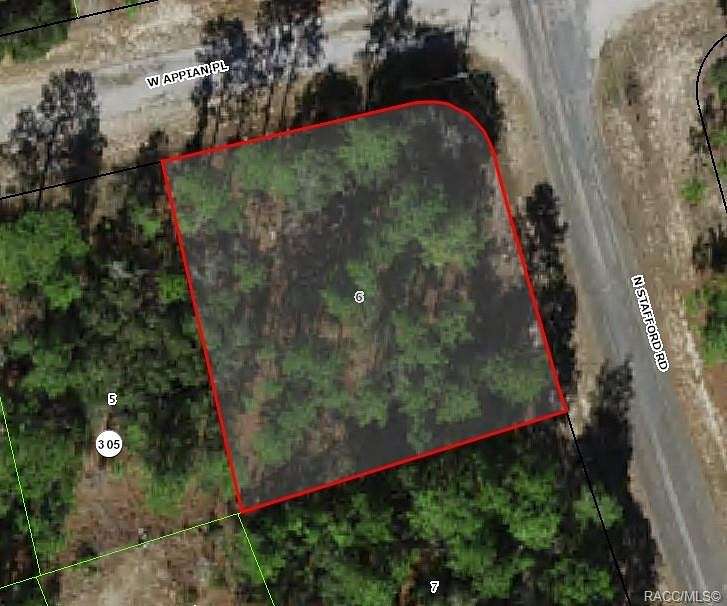 0.37 Acres of Residential Land for Sale in Citrus Springs, Florida