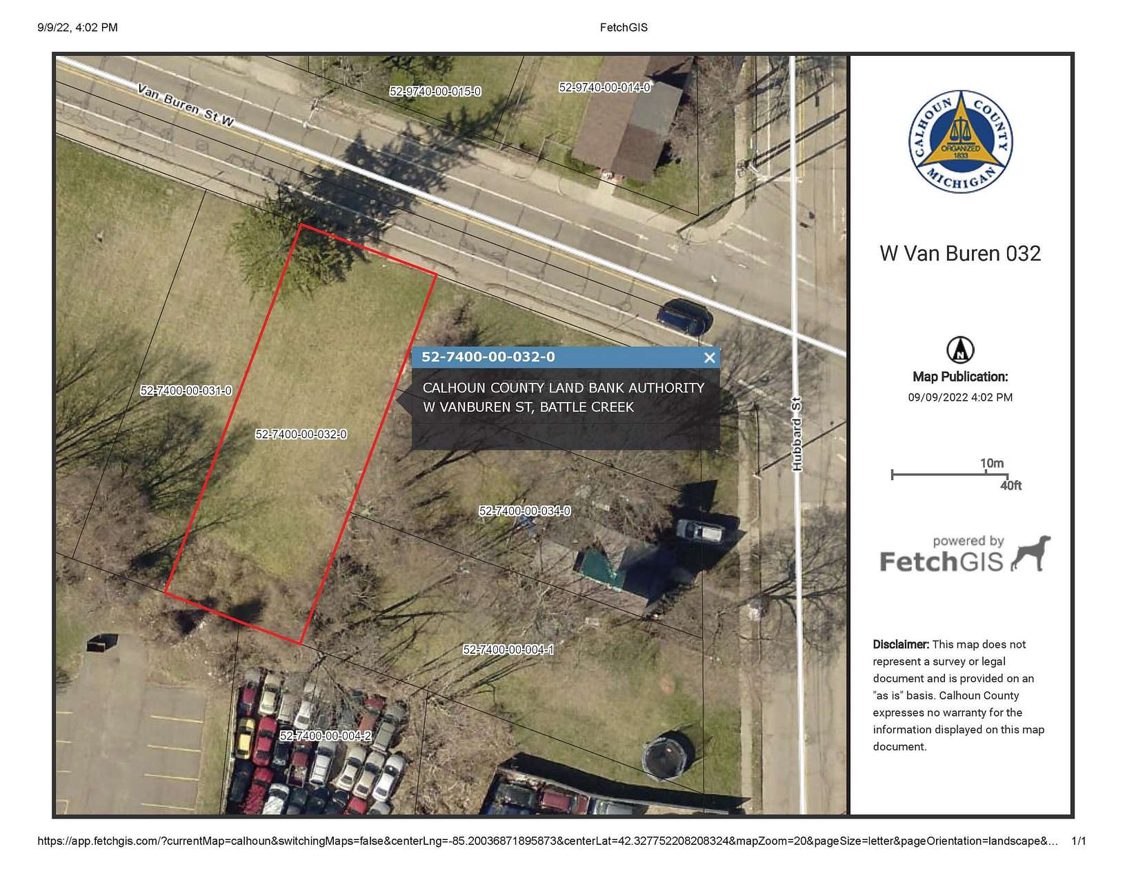 0.15 Acres of Commercial Land for Sale in Battle Creek, Michigan