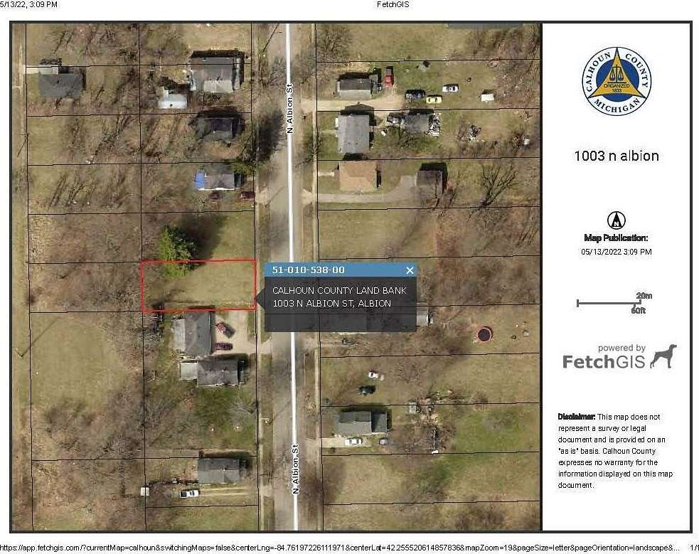 0.13 Acres of Mixed-Use Land for Sale in Albion, Michigan