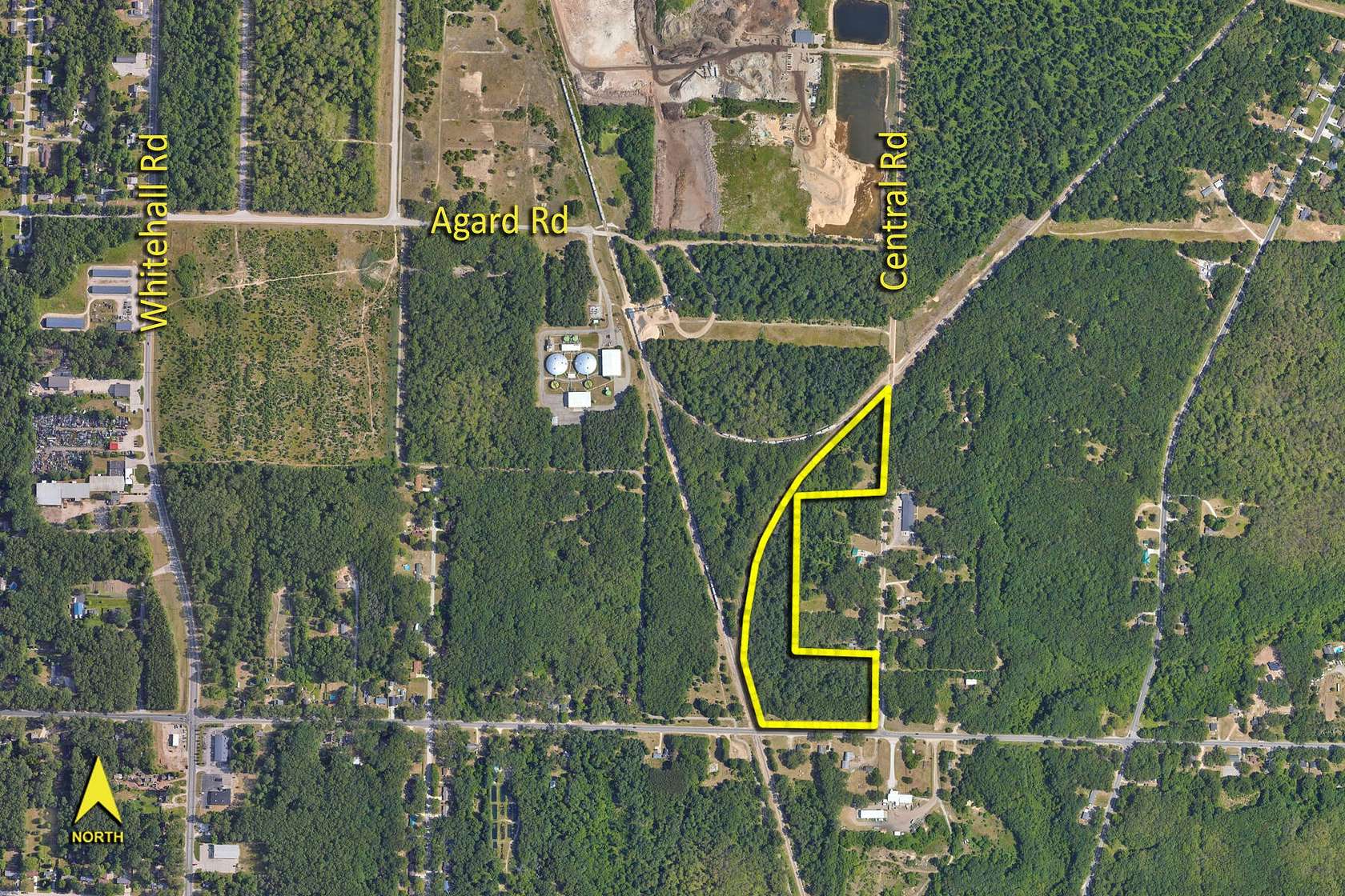 15.6 Acres of Commercial Land for Sale in Muskegon, Michigan