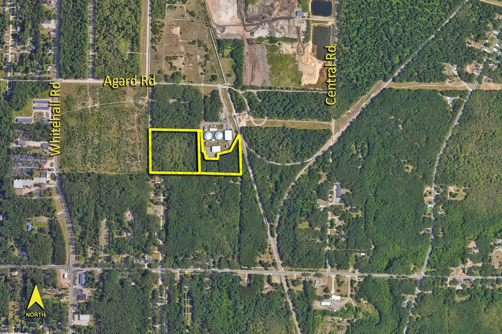 13.7 Acres of Commercial Land for Sale in Muskegon, Michigan