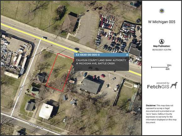 0.2 Acres of Commercial Land for Sale in Battle Creek, Michigan