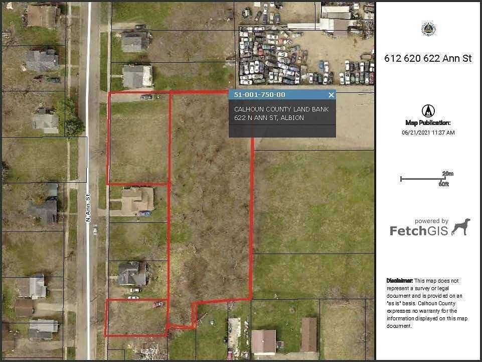 1.22 Acres of Land for Sale in Albion, Michigan
