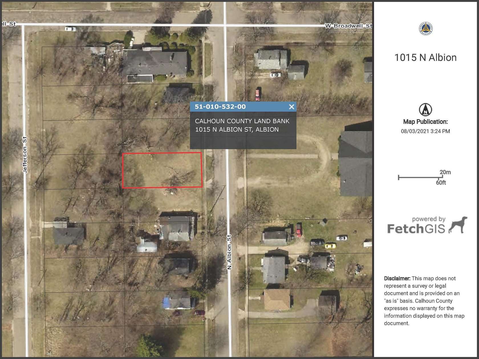 0.13 Acres of Mixed-Use Land for Sale in Albion, Michigan