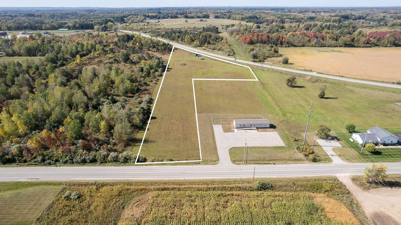 4.1 Acres of Commercial Land for Sale in Scottville, Michigan