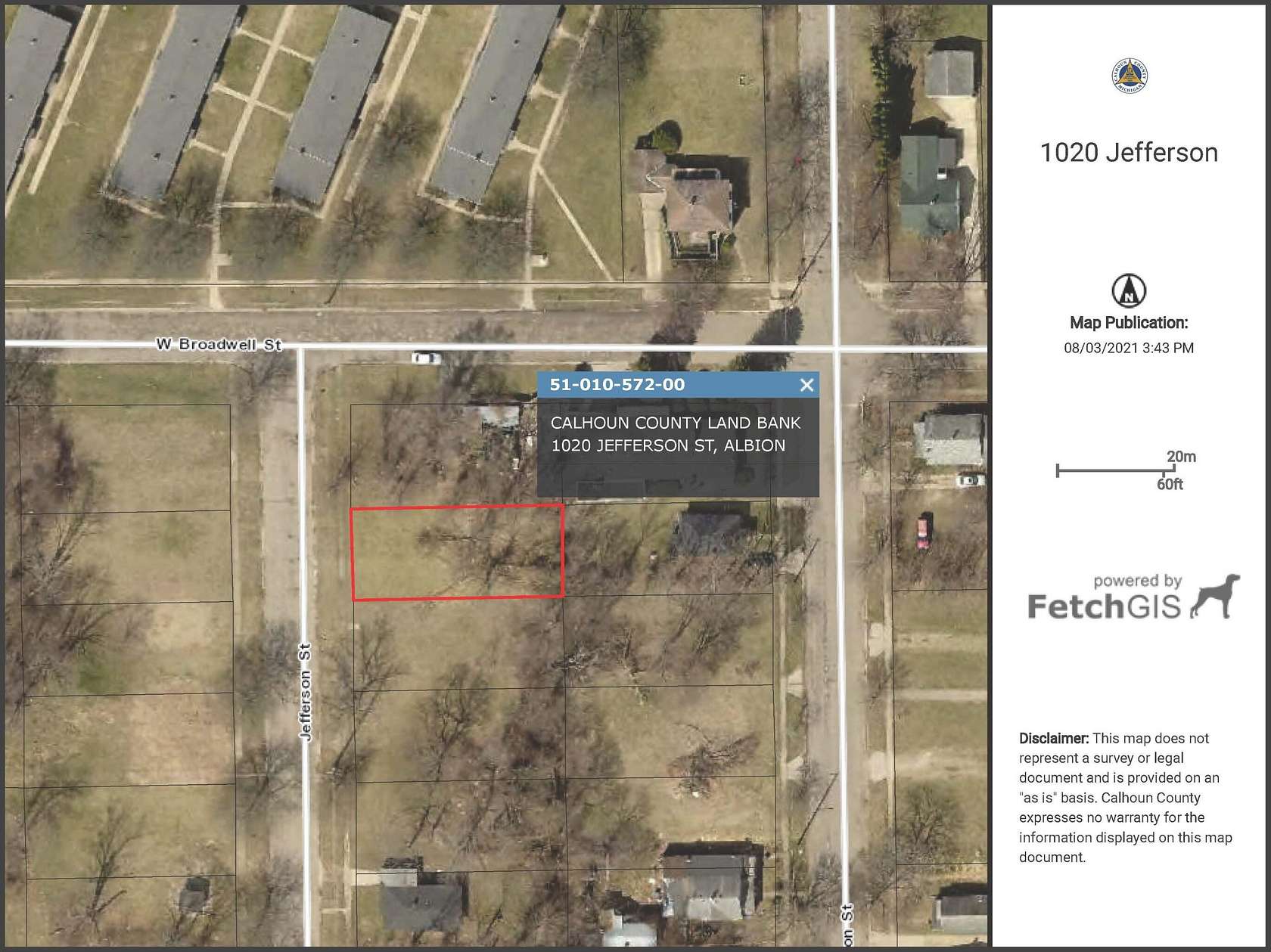 0.13 Acres of Mixed-Use Land for Sale in Albion, Michigan