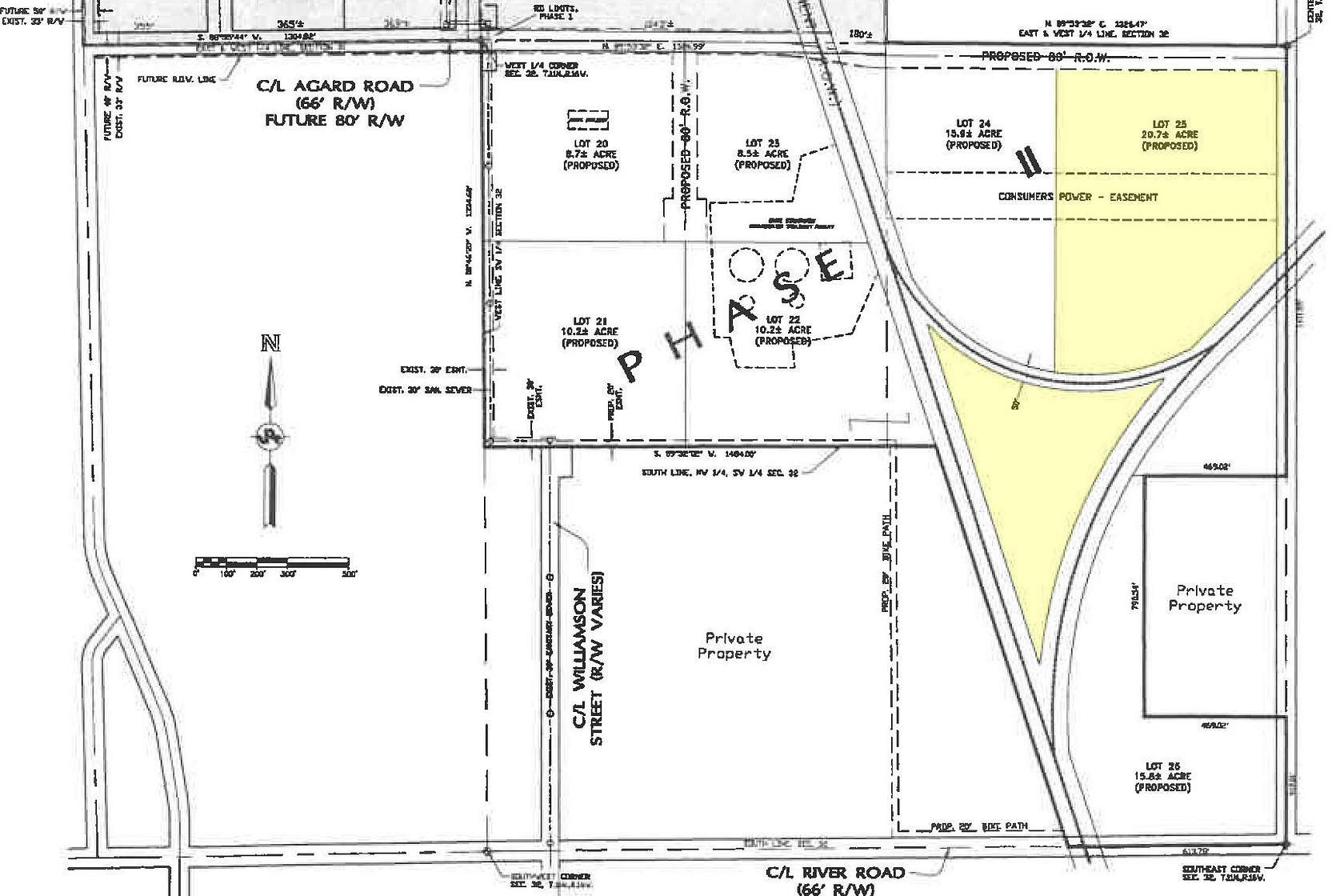 20.7 Acres of Commercial Land for Sale in Muskegon, Michigan