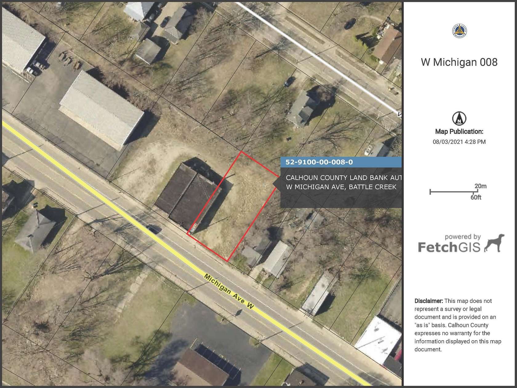 0.2 Acres of Commercial Land for Sale in Battle Creek, Michigan