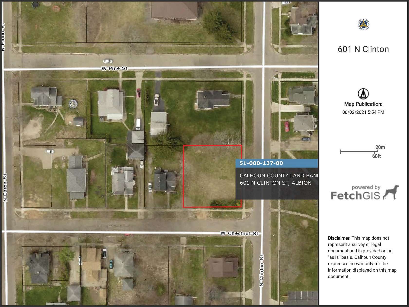 0.24 Acres of Commercial Land for Sale in Albion, Michigan