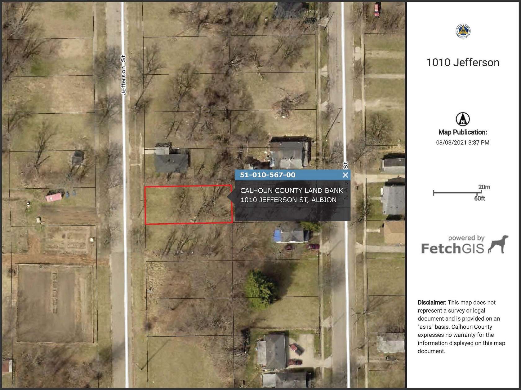 0.13 Acres of Land for Sale in Albion, Michigan