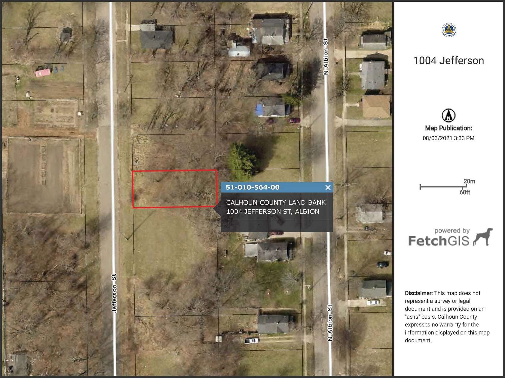 0.13 Acres of Mixed-Use Land for Sale in Albion, Michigan