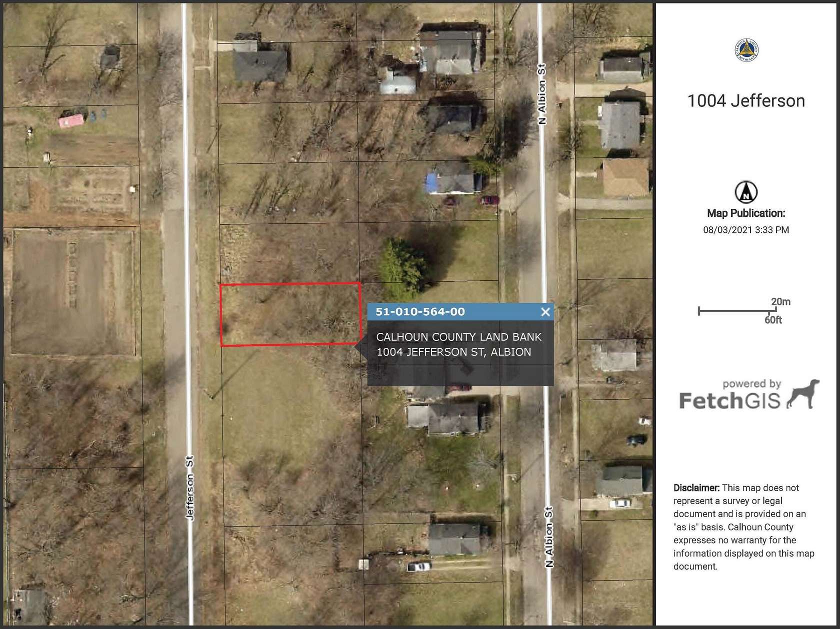 0.13 Acres of Land for Sale in Albion, Michigan