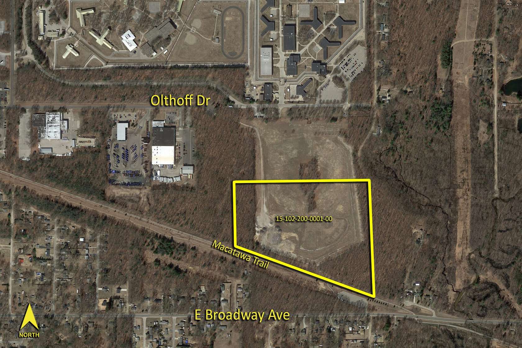 28 Acres of Commercial Land for Sale in Muskegon, Michigan