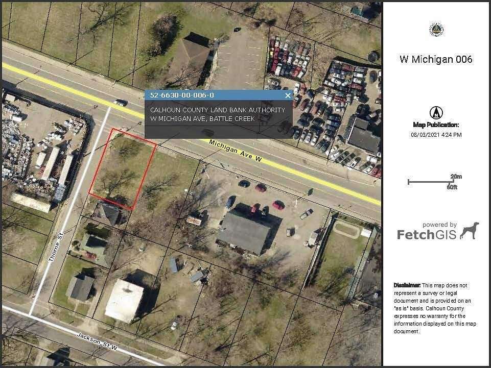 0.15 Acres of Commercial Land for Sale in Battle Creek, Michigan