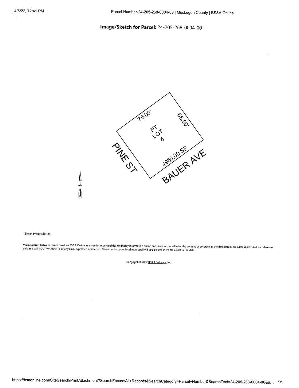 0.11 Acres of Residential Land for Sale in Muskegon, Michigan