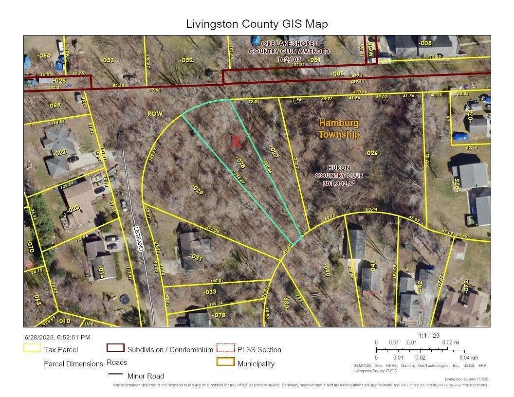 0.3 Acres of Residential Land for Sale in Brighton, Michigan