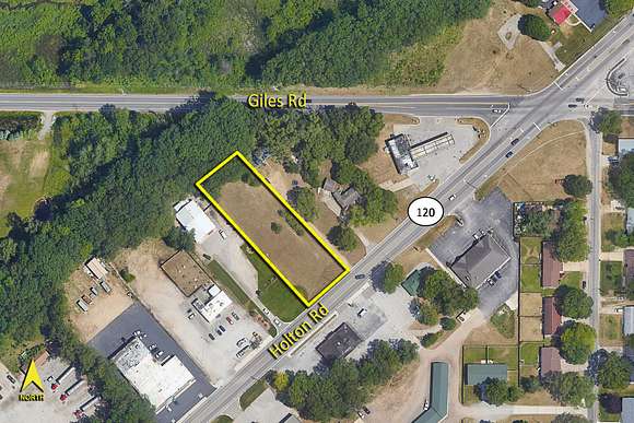 0.76 Acres of Commercial Land for Sale in Muskegon, Michigan