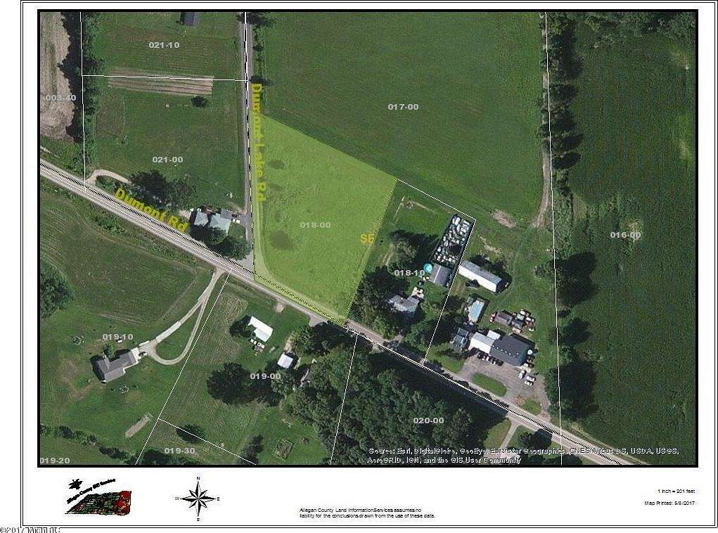 2.23 Acres of Residential Land for Sale in Allegan, Michigan