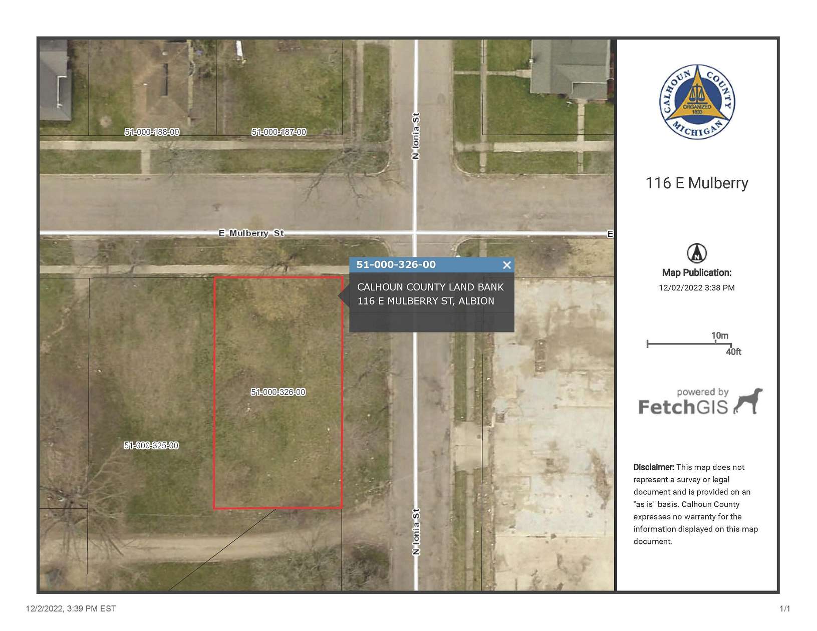 0.15 Acres of Commercial Land for Sale in Albion, Michigan