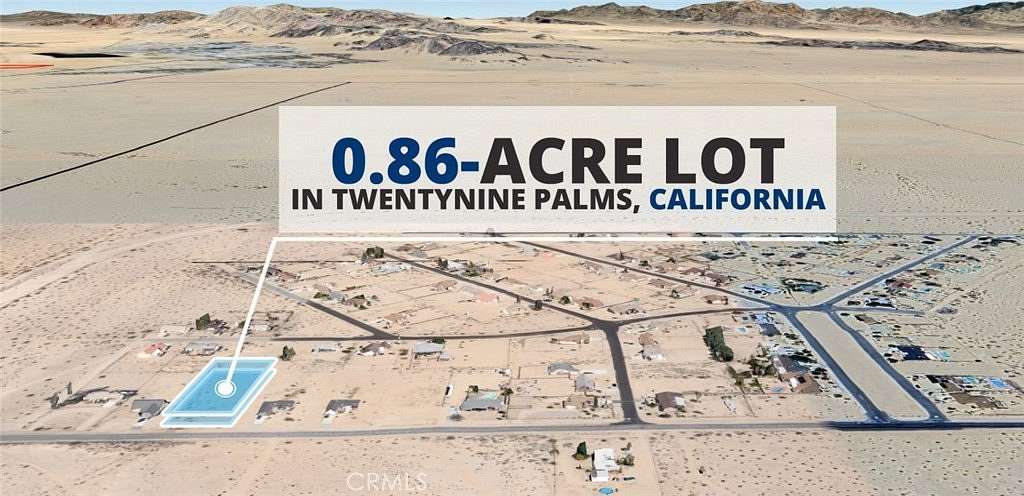 0.861 Acres of Residential Land for Sale in Twentynine Palms, California